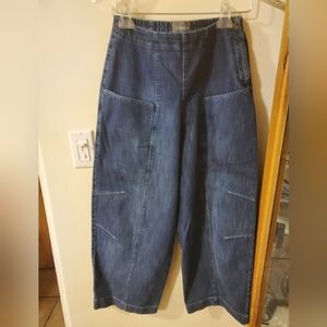 OSKA Cropped wide leg jeans size 1R